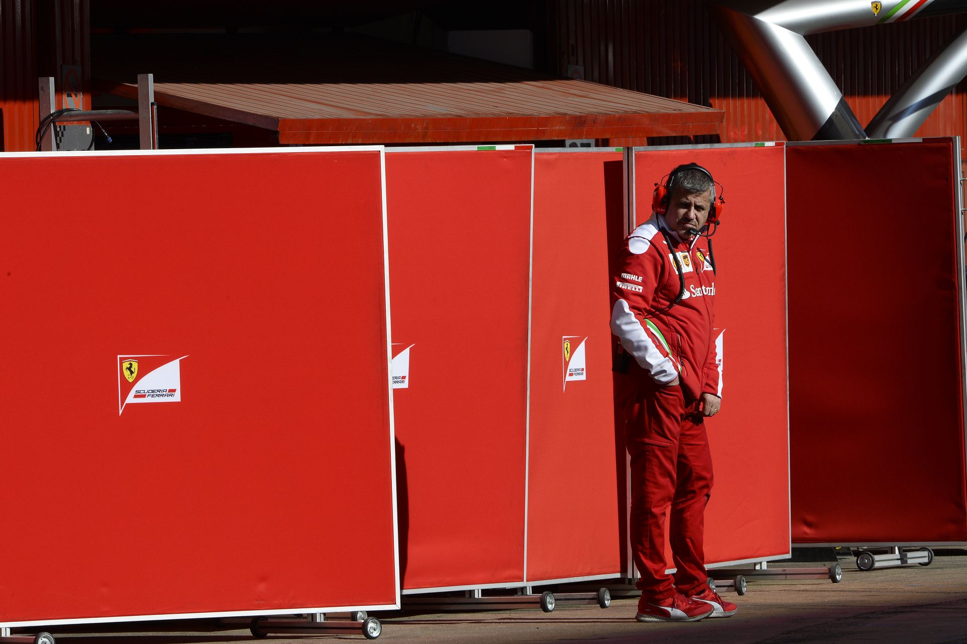 Reggeli páros tornával kezdte a napot a Ferrari Szocsiban