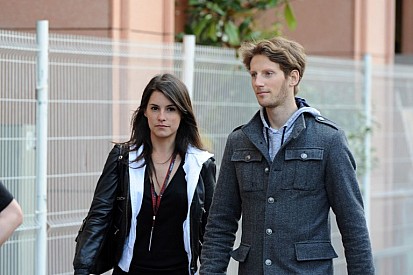 Grosjean dögös felesége is ellátogatott a Monacói Nagydíjra!