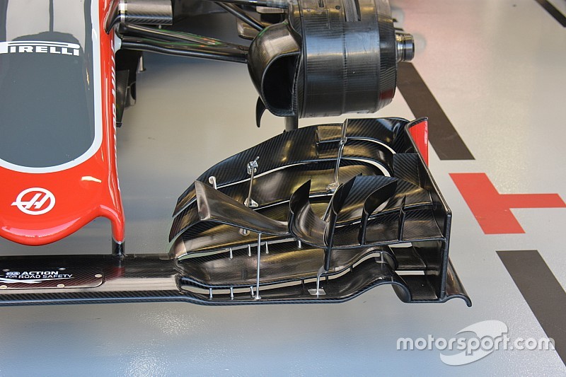Tech update: Haas introduceert verbeterde voorvleugel