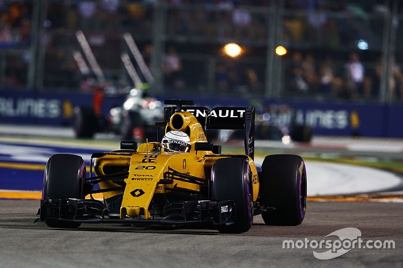Magnussen: “Punt in Singapore een boost voor Renault