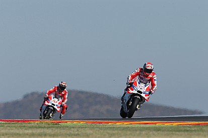 Dovizioso blij met vierde startplek in Aragon, Pirro teleurgesteld