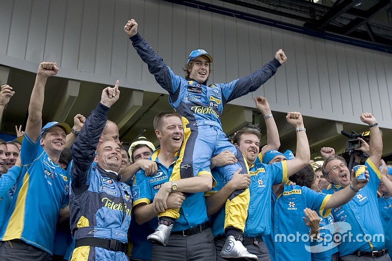 A 11 años del primer título mundial de Alonso