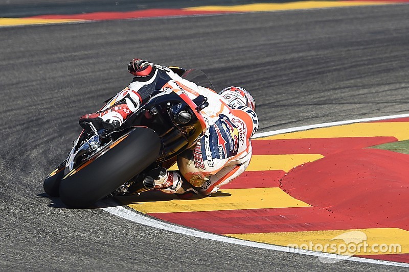 Aragon-Sieger Marc Marquez: Sturz