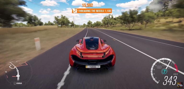 Ilyen a McLaren P1 4K és 60FPS mellett a Forza Horizon 3-ban