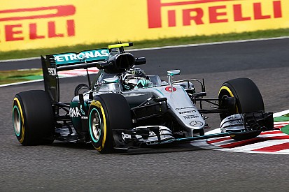 Rosberg leidt de dans op eerste dag in Japan, Verstappen naar vierde tijd
