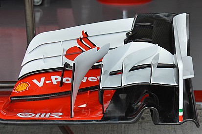 Tech update: Ferrari test verschillende voorvleugels op Suzuka