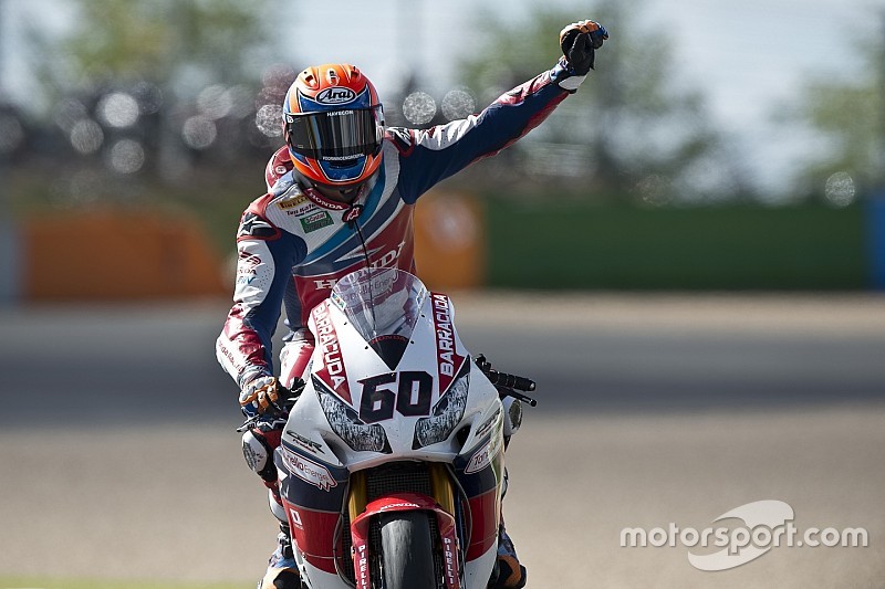 Van der Mark met vertrouwen naar laatste WSBK-meeting op Europese bodem