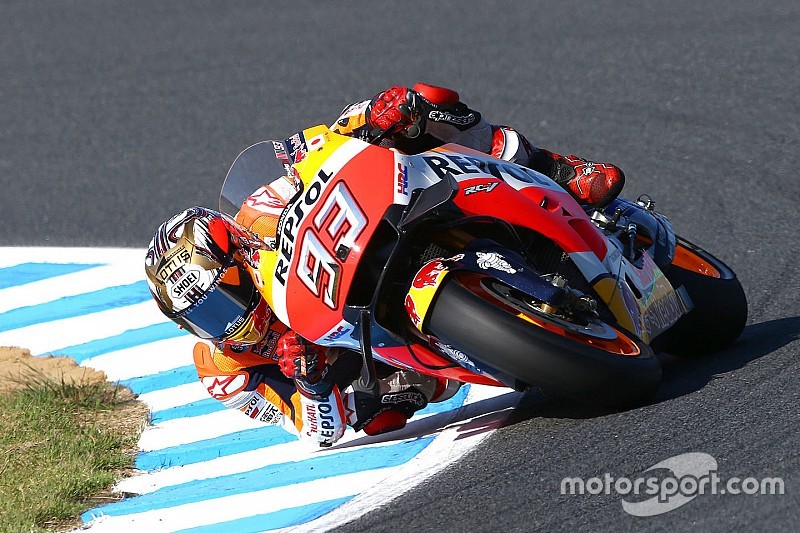 Marquez voor Dovizioso en Viñales in warm-up GP Japan