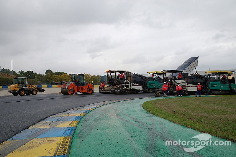 Bildergalerie: Bauarbeiten in Le Mans
