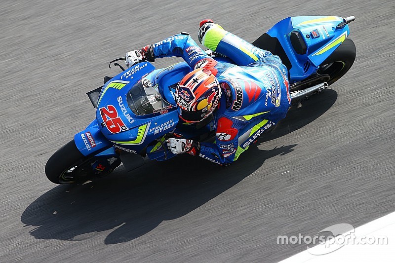 Suzuki's competitief in de eerste training op Sepang