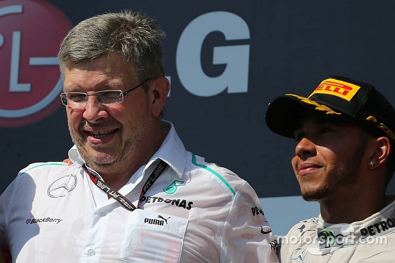 Hamilton lovend over Brawn: