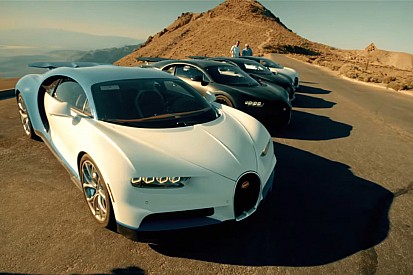 La Bugatti Chiron se teste dans le désert du Nevada