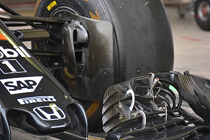 McLaren: una presa Naca per parzializzare le prese dei freni