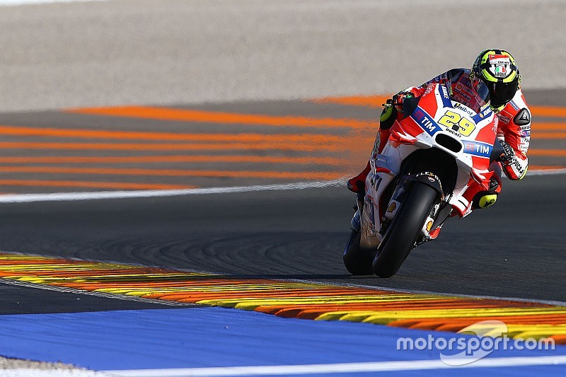 Iannone en difficulté :