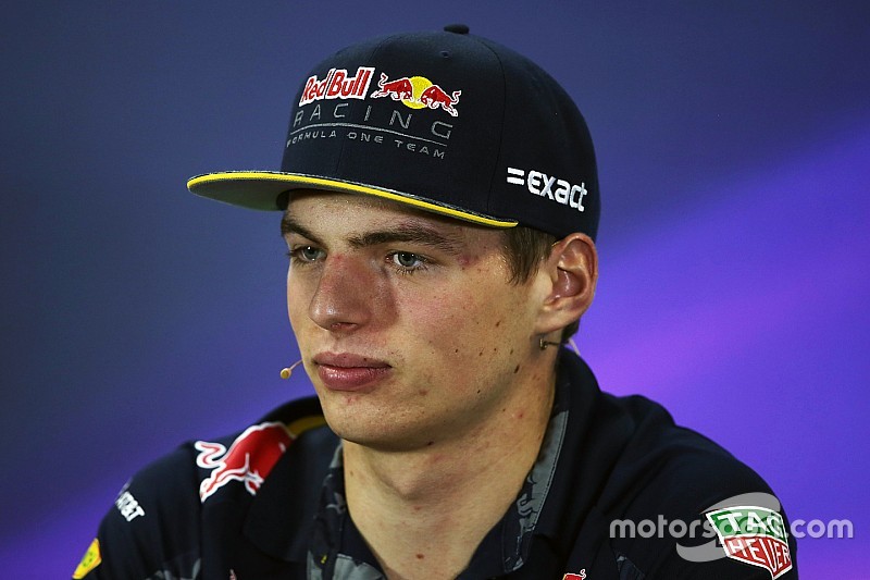 Max Verstappen in persconferentie Abu Dhabi