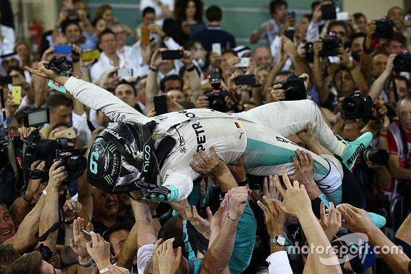 Formel-1-Weltmeister 2016: So feiert Nico Rosberg