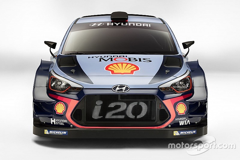 【WRC】ヒュンダイ、2017年規定WRカーを公開。ドライバーラインアップに変更なし