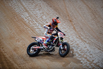 Márquez: “He hecho menos dirt track; cogí algunos malos hábitos”