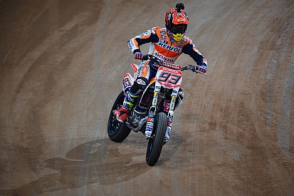 Marquez leads the way in Superprestigio Dirt Track practice
