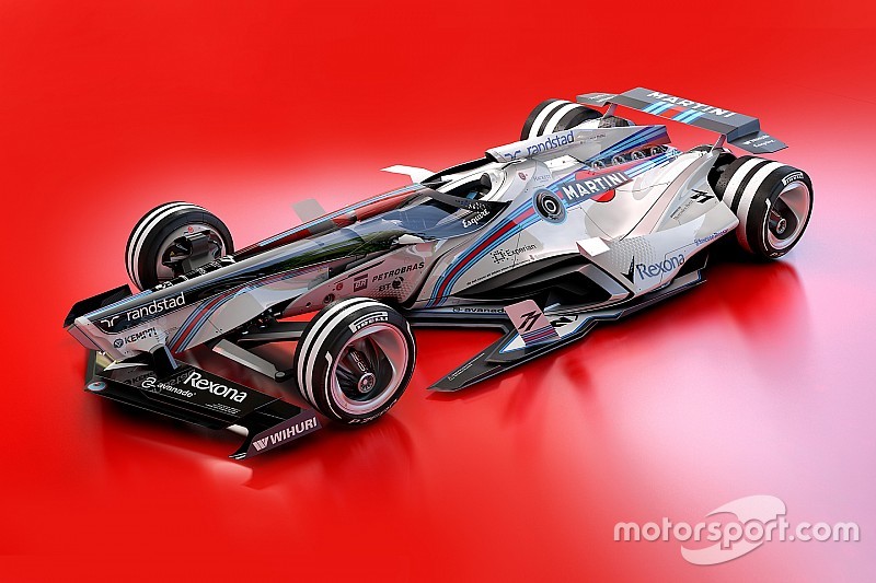 Formel-1-Designstudie für 2030: Williams & Force India