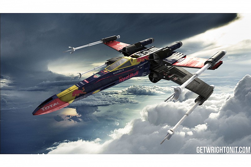 Fotostrecke: X-Wing aus Star Wars im Formel-1-Design