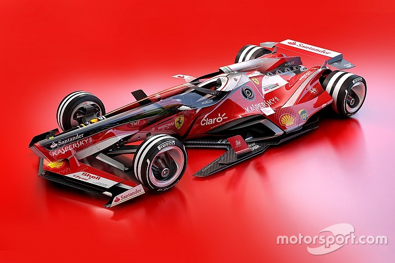Галерея: футуристичний дизайн Ф1 2030 року — Ferrari і Red Bull