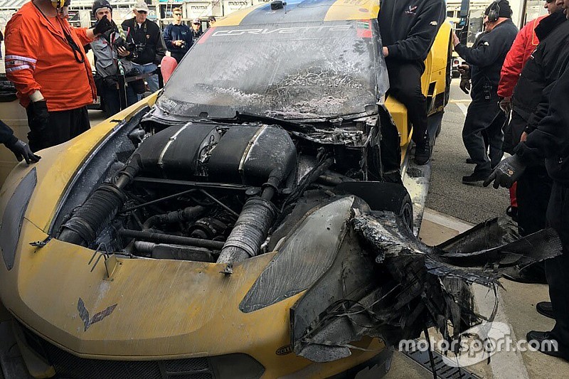 Команда Corvette Racing через пожежу виставить запасну машину