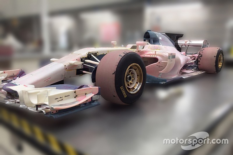 Nuevas fotos del Manor dan pistas de cómo son los F1 de 2017