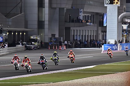 MotoGP-race Qatar wordt niet uitgesteld in geval van regen