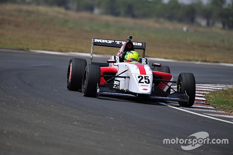 Schumacher lidera las prácticas del MRF Challenge en India