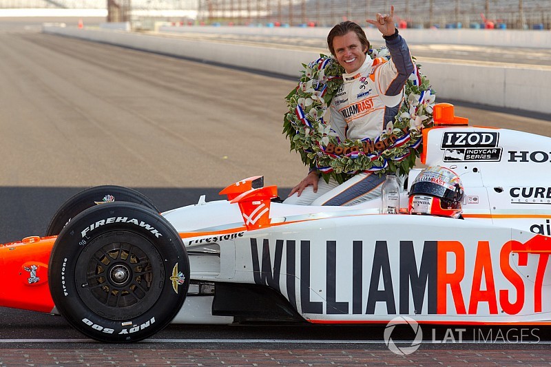 In beeld: Dan Wheldon in de Indy 500