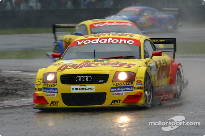 Laurent Aiello (Abt-Audi) gewann 2002 das bis dato letzte DTM-Rennen in Zolder
