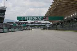 Rechte lijn Sepang Circuit