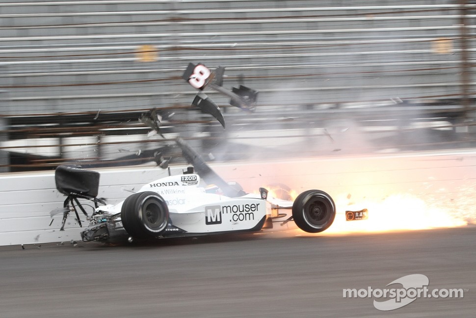 Ho-Pin Tung, Dragon Racing crashes
