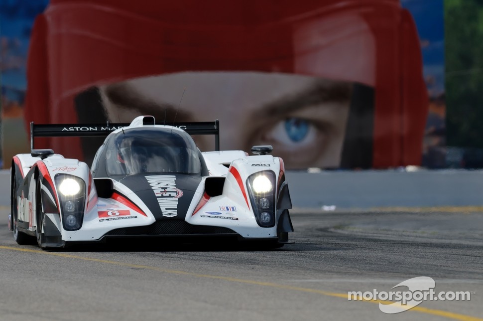 #6 Muscle Milk Aston Martin Racing AMR/Lola Coupe B08/62: Lucas Luhr, Klaus Graf