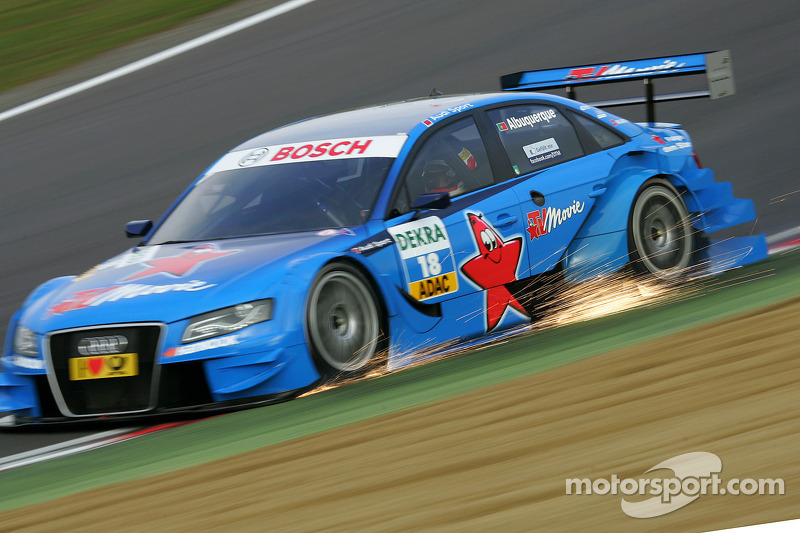 DTM, Brands Hatch 2011: Filipe Albuquerque, Rosberg, Audi A4