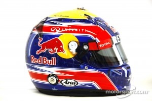 Mark Webber, Red Bull Racing helmet