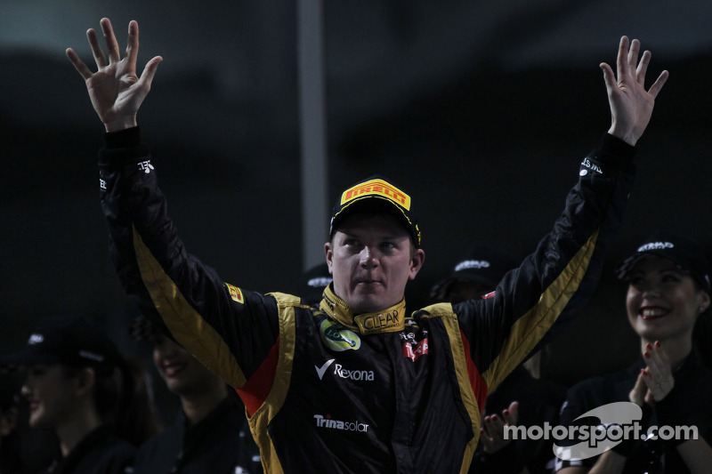 Перше місце Кімі Райкконен, Lotus Renault F1 Team