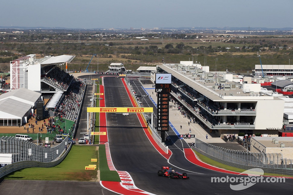 Lewis Hamilton en el GP de Austin (Texas)