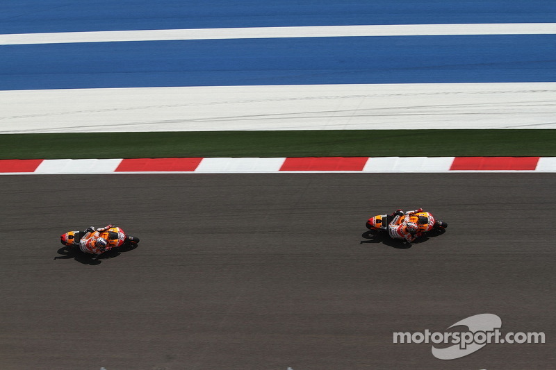 Marc Marquez and Dani Pedrosa, Repsol Honda Team