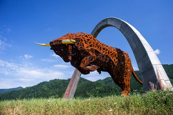 De Red Bull Ring standbeelden