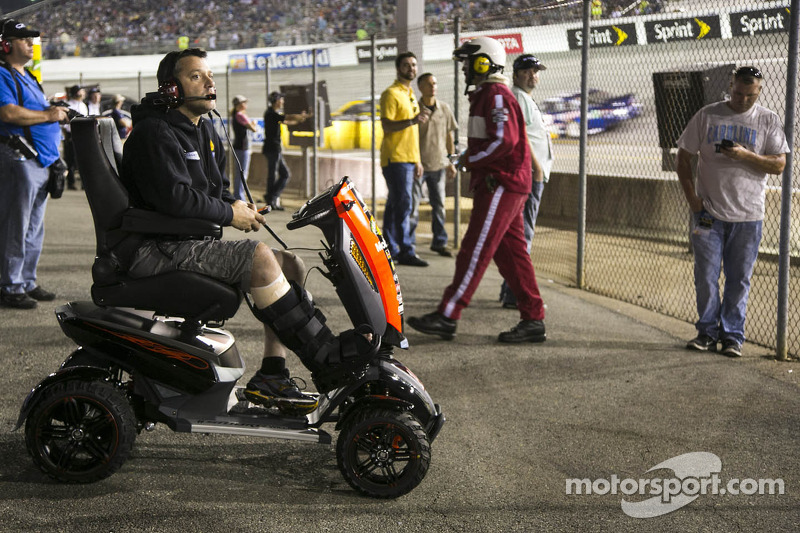 August 2013: Beinbruch bei Sprint-Car-Crash