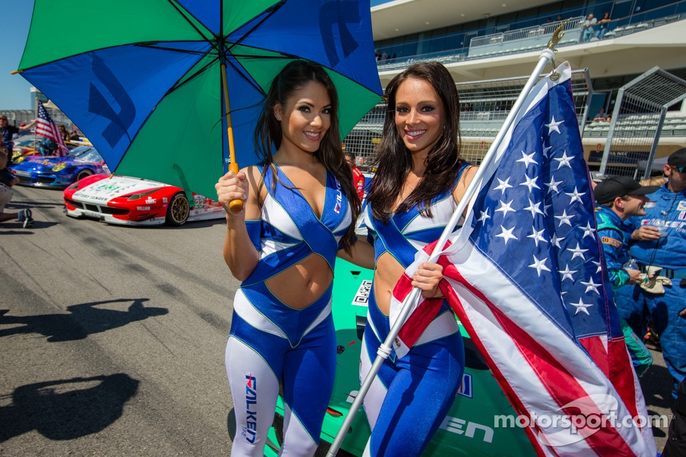 The charming Falken Tires girls