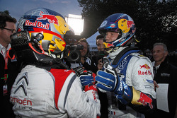 Sébastien Loeb y Sébastien Ogier