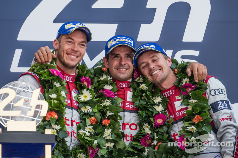 2014: Marcel Fässler, Andre Lotterer, Benoit Tréluyer