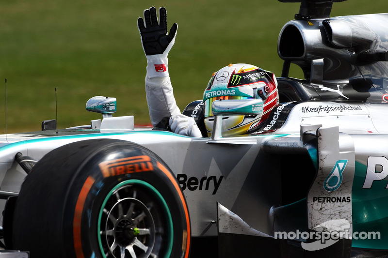 2014 Britanya GP: Lewis Hamilton, Mercedes AMG F1 W05