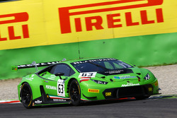 #63 GRT Grasser Racing Team,兰博基尼Huracan GT3: Giovanni Venturini, Adrian Zaugg, Mirko Bortolotti