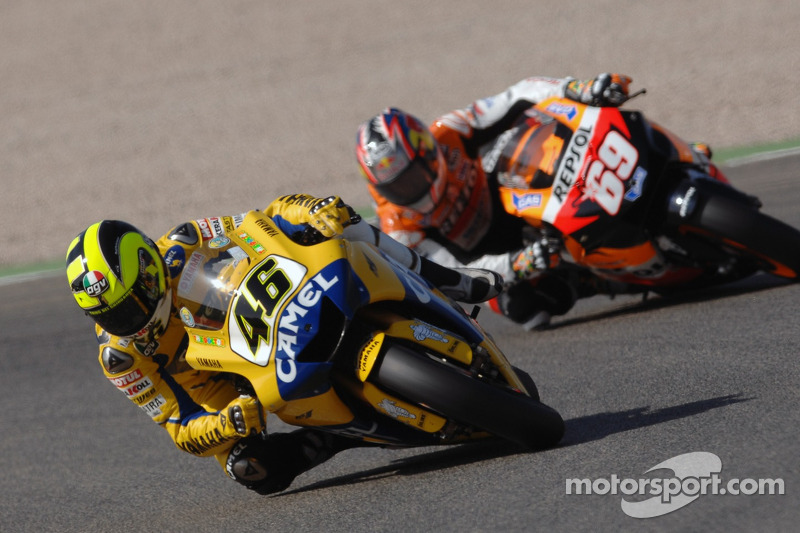 Valencia 2006: WM-Finale gegen Valentino Rossi