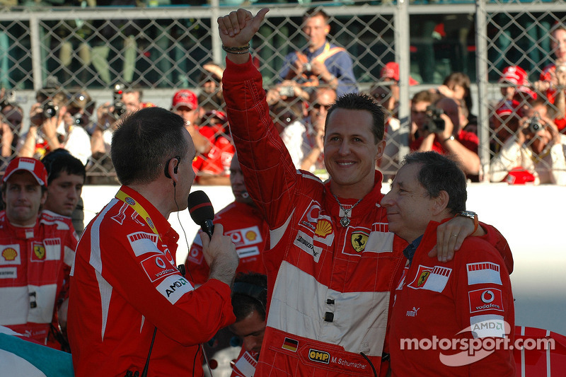 Michael Schumacher ve Jean Todt