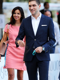 Vitaly Petrov, tijdens de Amber Lounge Fashion Show